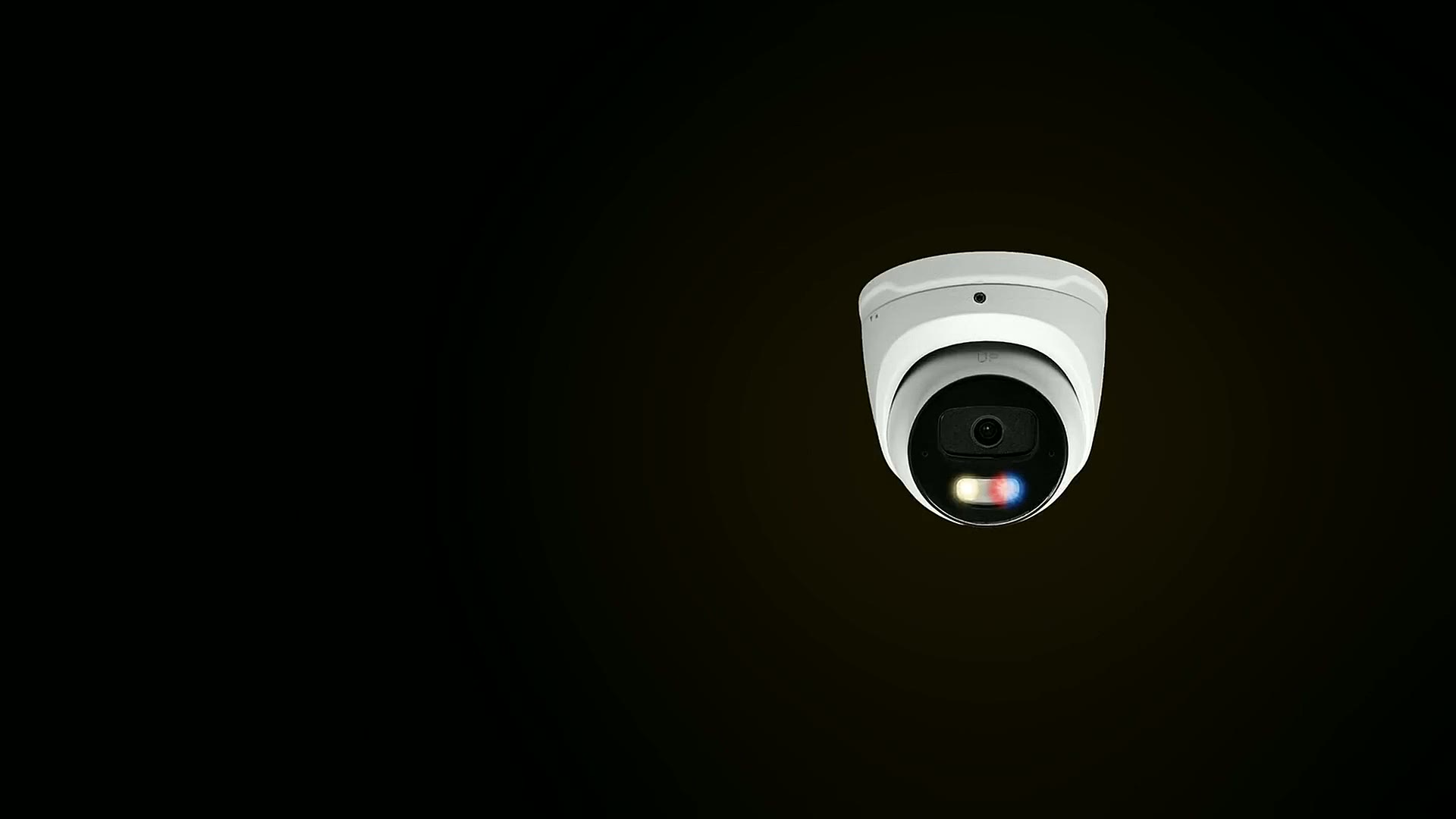 Montavue MNT-8-301 turret security camera with active deterrent lights